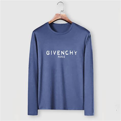 givenchy long sleeve shirt|men's givenchy t shirt sale.